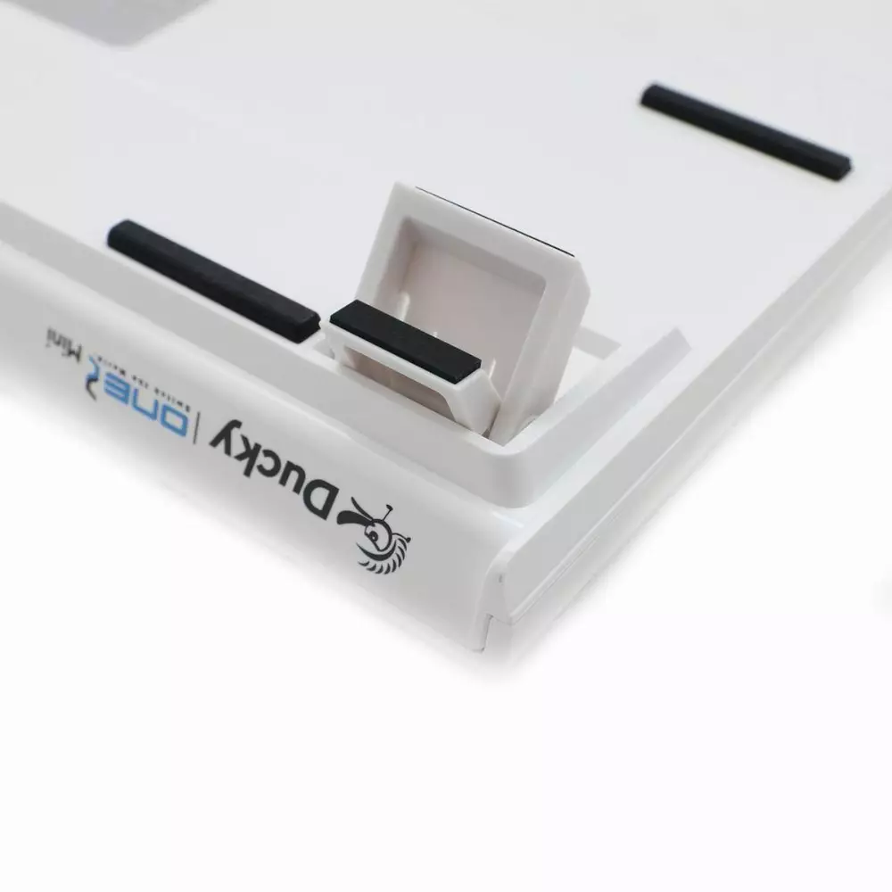 Геймърскa механична клавиатура Ducky One 2 Mini V2 White RGB, Kailh BOX White