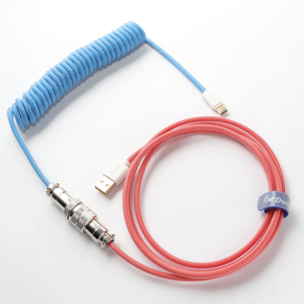 Кабел за клавиатура Ducky Bon Voyage Premicord Custom USB Cable, USB-A - USB-C