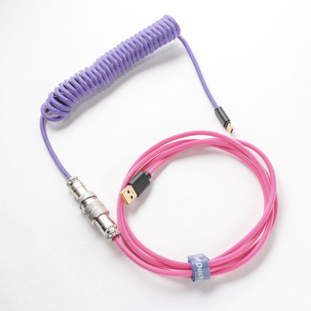 Кабел за клавиатура Ducky Joker Premicord Custom USB Cable, USB-A - USB-C