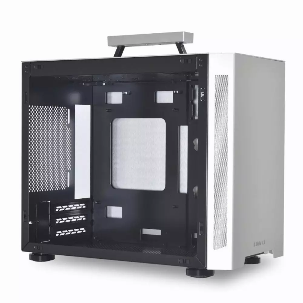 Кутия Lian Li TU150WX Mini-Tower Tempered Glass Сив