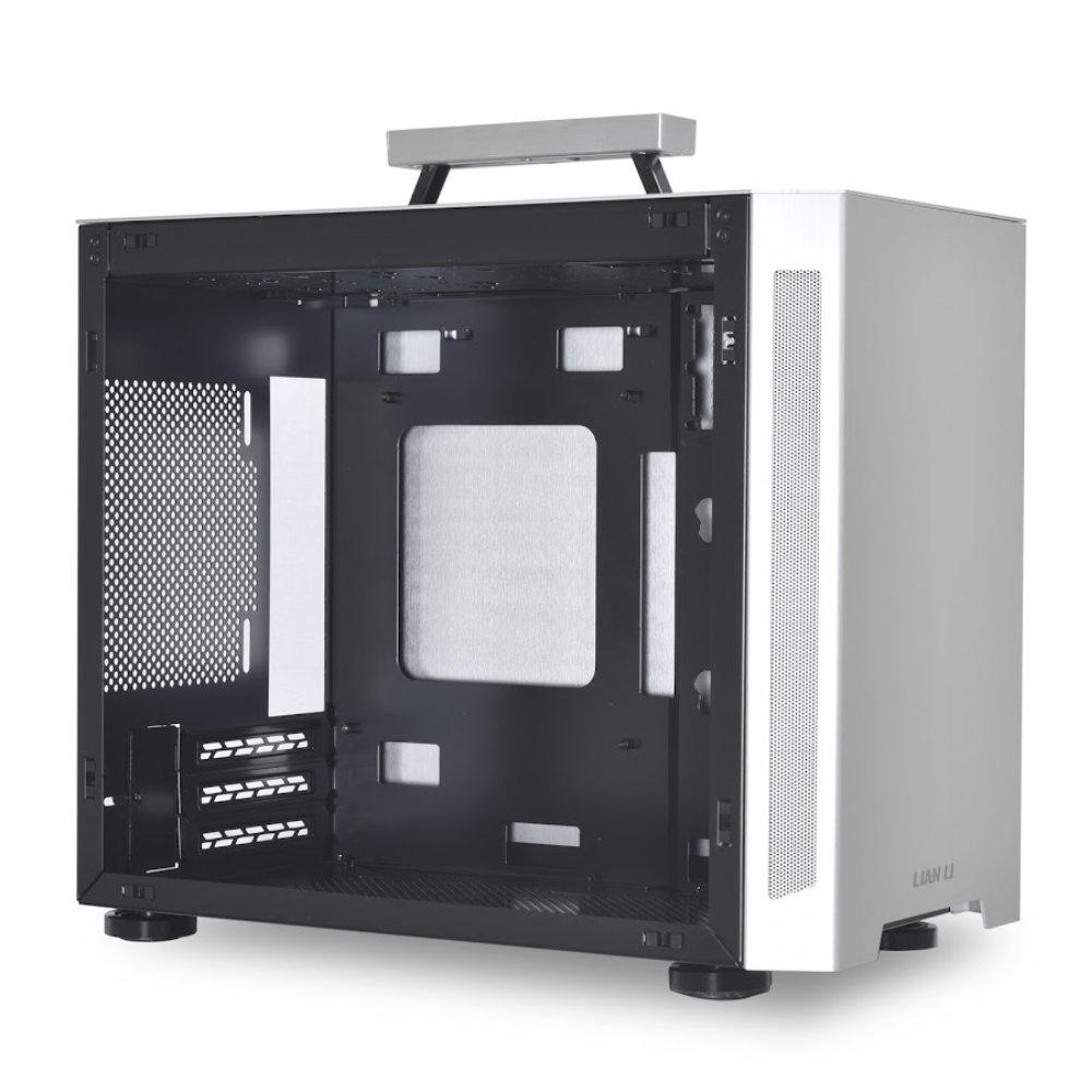 Кутия Lian Li TU150WX Mini-Tower Tempered Glass Сив