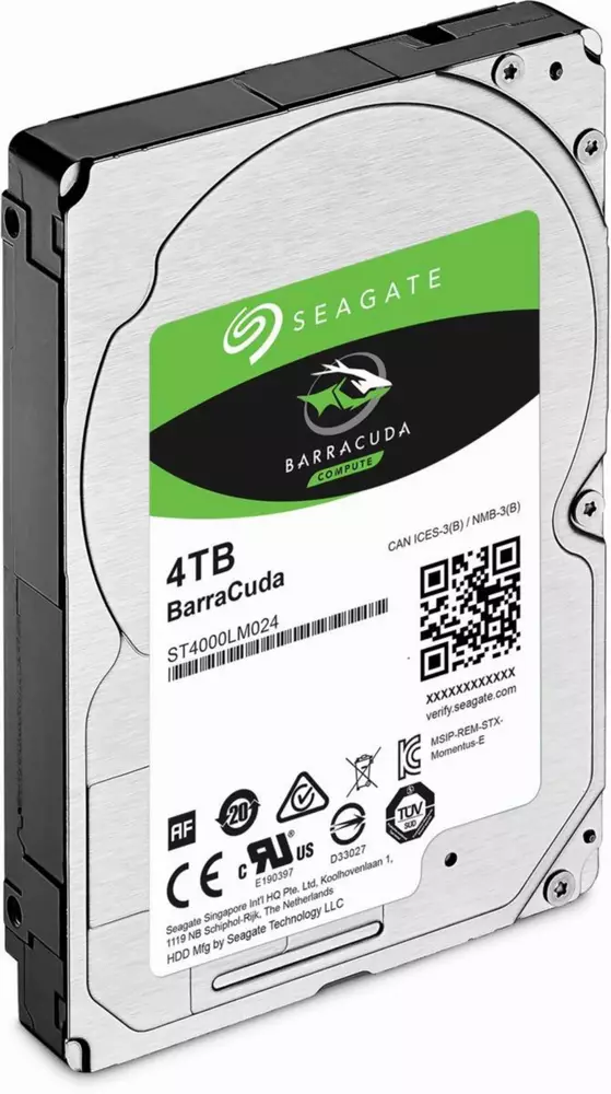 Хард диск SEAGATE Barracuda 4TB 2.5'' 128MB 5400RPM (ST4000LM024) 2Y