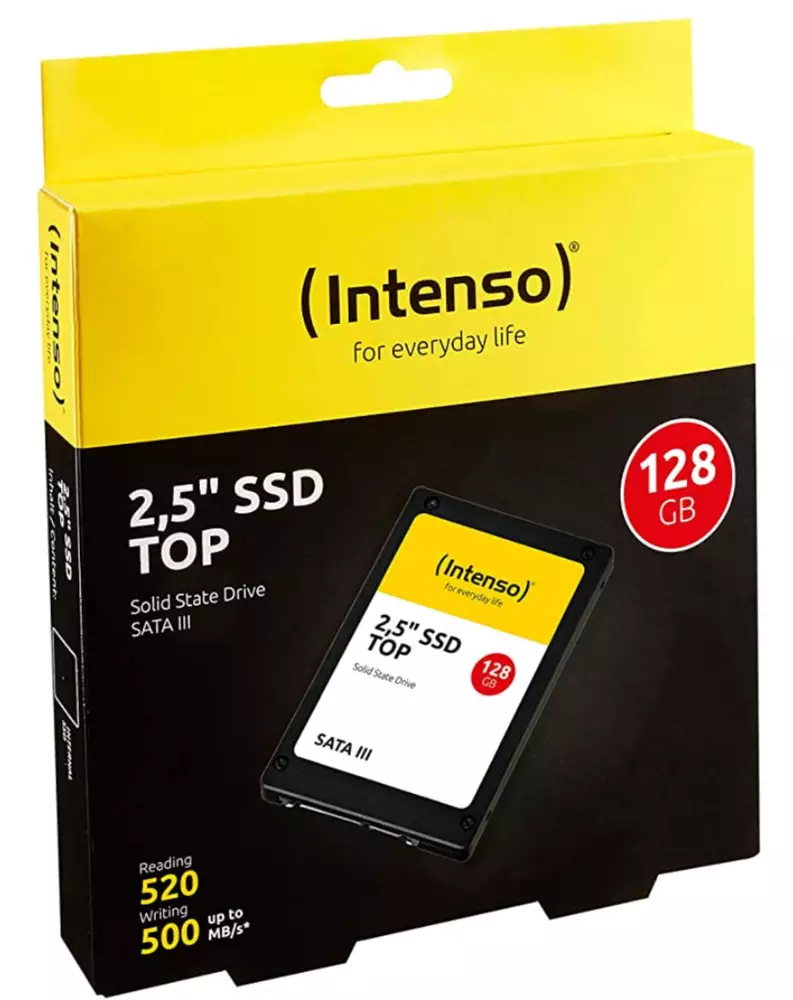 Диск SSD Intenso TOP 3813440 128GB 2.5" SATA3 6Gb/s