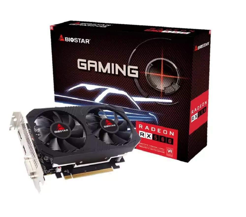 Видео карта Biostar Radeon RX560 2GB GDDR5 128 bit - VA5615RF21
