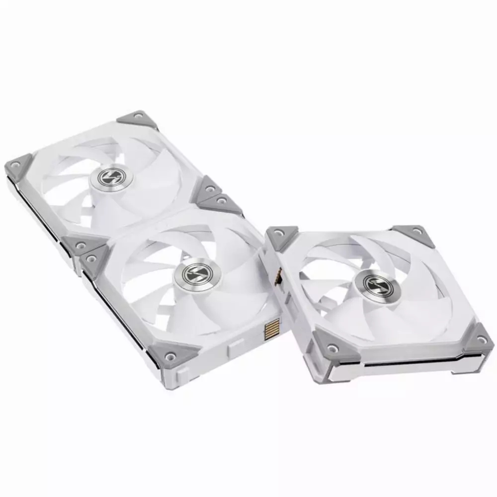 Вентилатор Lian Li UNI SL120 ARGB 3 Fan комплект + контролер - Бели