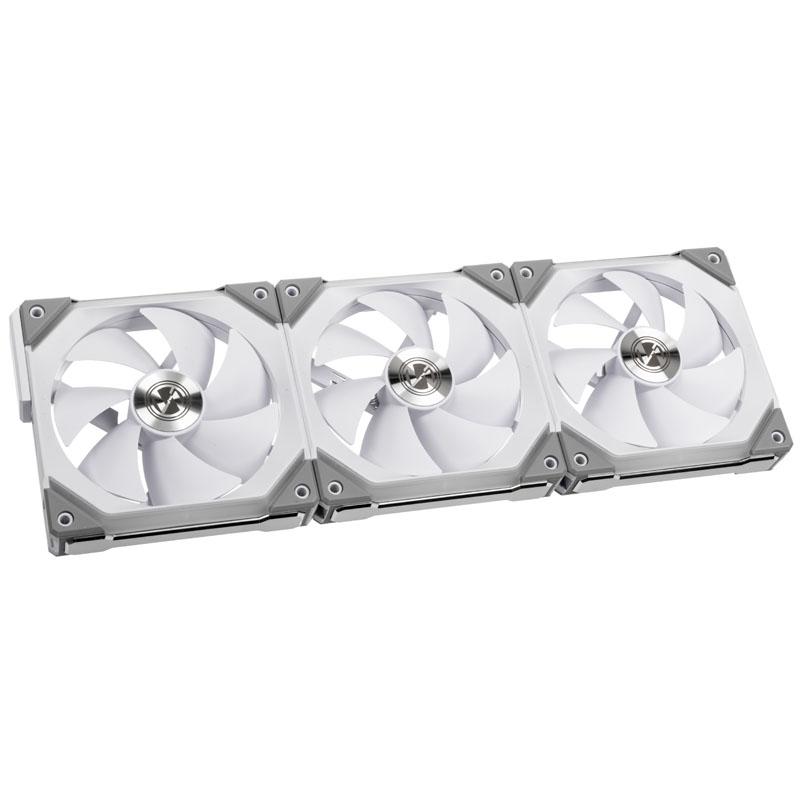 Вентилатор Lian Li UNI SL120 ARGB 3 Fan комплект + контролер - Бели
