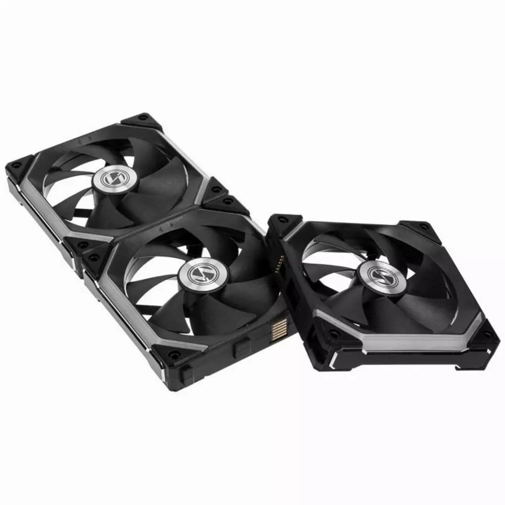 Вентилатор Lian Li UNI SL120 ARGB 3 Fan комплект + контролер - Черни