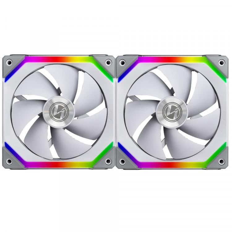 Вентилатор Lian Li UNI SL140 ARGB 2 Fan комплект + контролер - Бели
