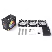 Вентилатор Lian Li Bora Digital BR120 ARGB 3 Fan Комплект с включен контролер - Черни 