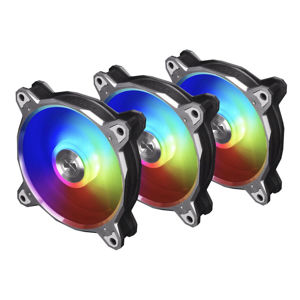 Вентилатор Lian Li Bora Digital BR120 ARGB 3 Fan Комплект с включен контролер - Сив 
