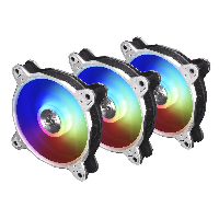 Вентилатор Lian Li Bora Digital BR120 ARGB 3 Fan Комплект с включен контролер - Сребрист