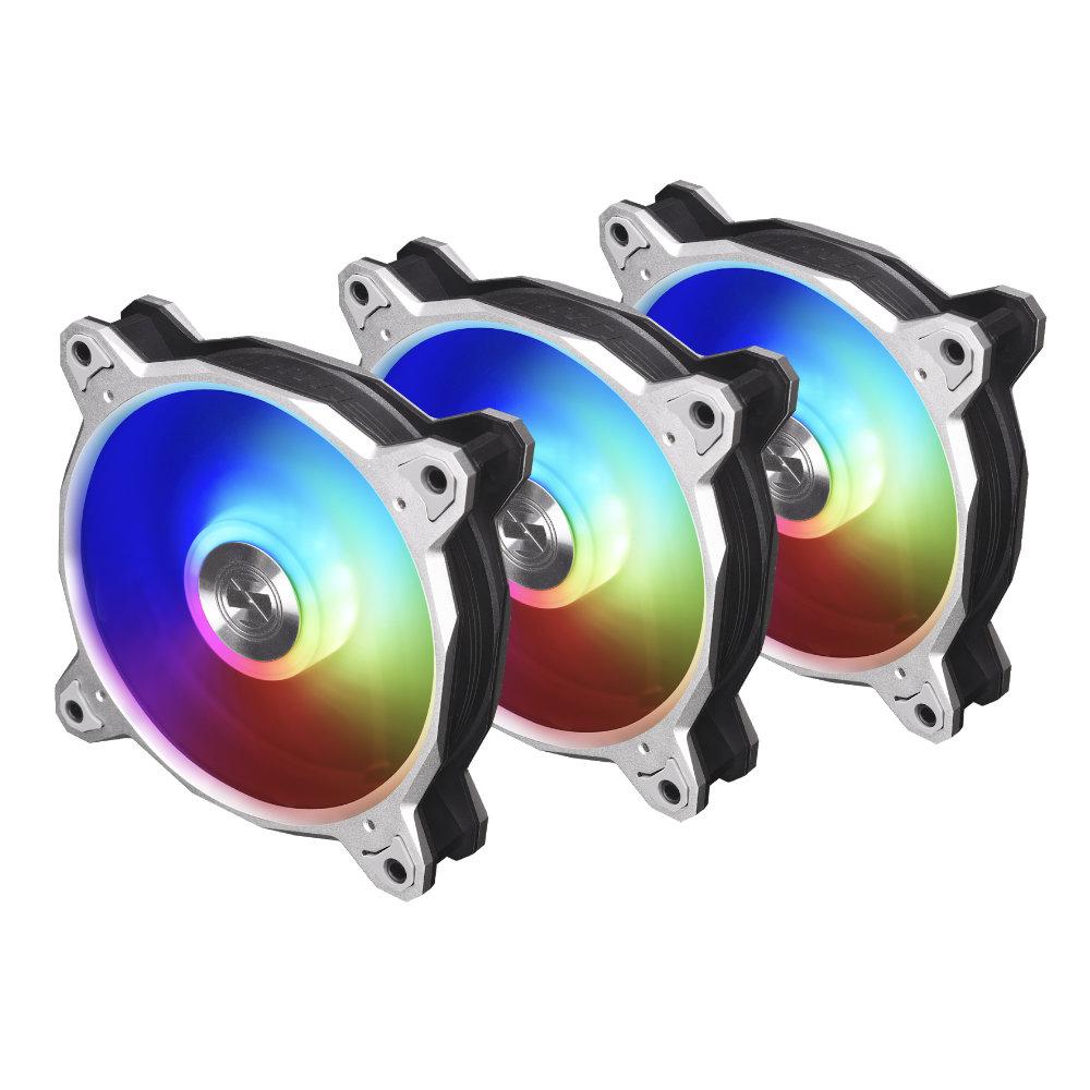 Вентилатор Lian Li Bora Digital BR120 ARGB 3 Fan Комплект с включен контролер - Сребрист