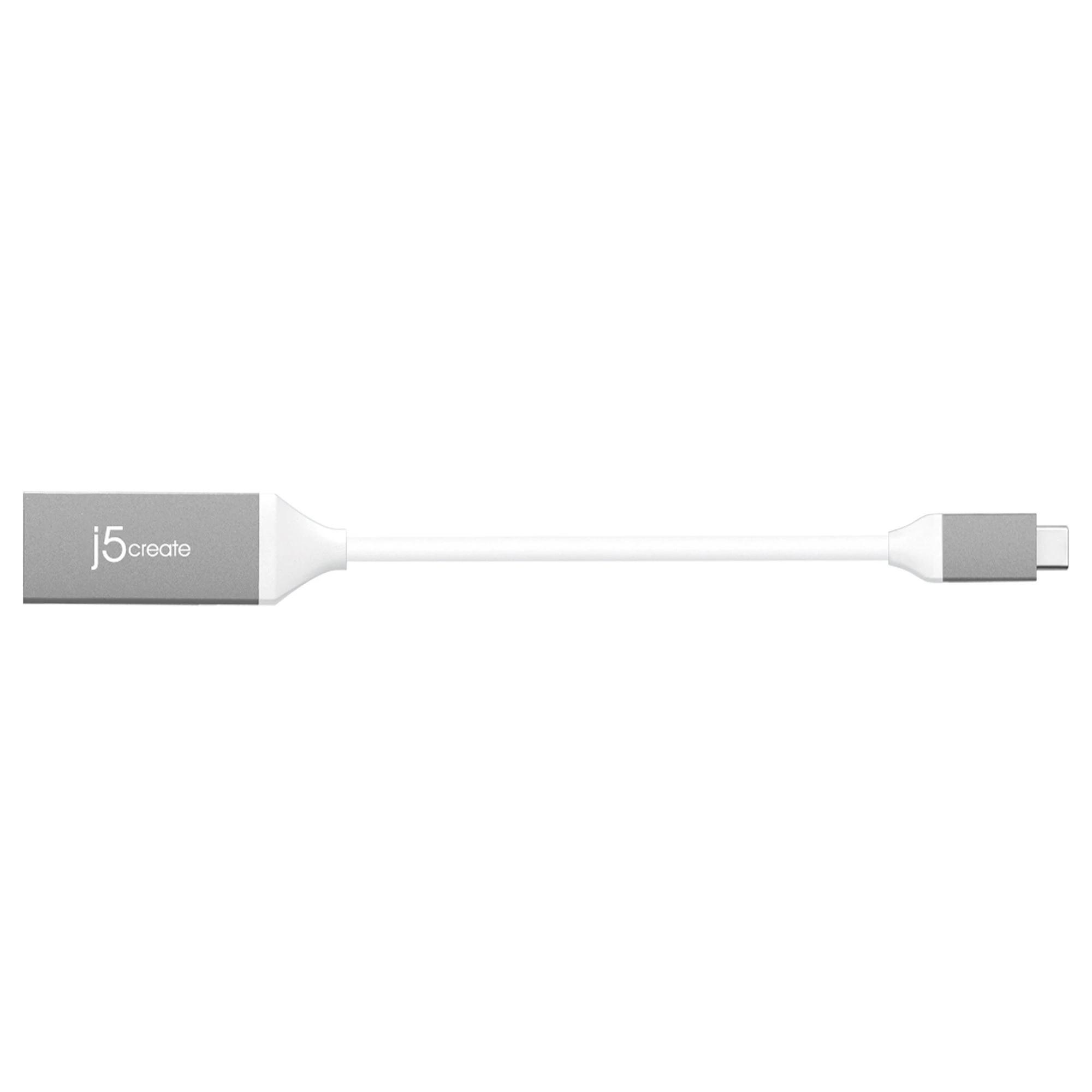 Adapter j5create JCA153G, USB-C zu 4K HDMI, Grau