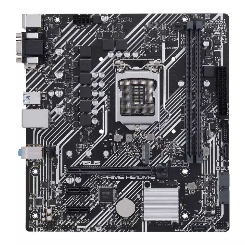 Дънна платка ASUS PRIME H510M-E