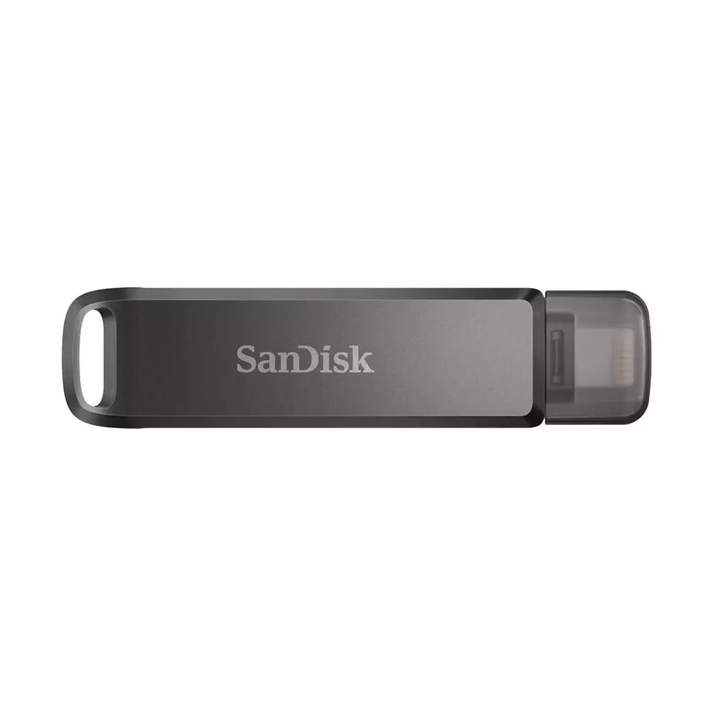 USB памет SanDisk iXpan 128GB Apple iPhone и iPad USB Type-C / Lightning Black