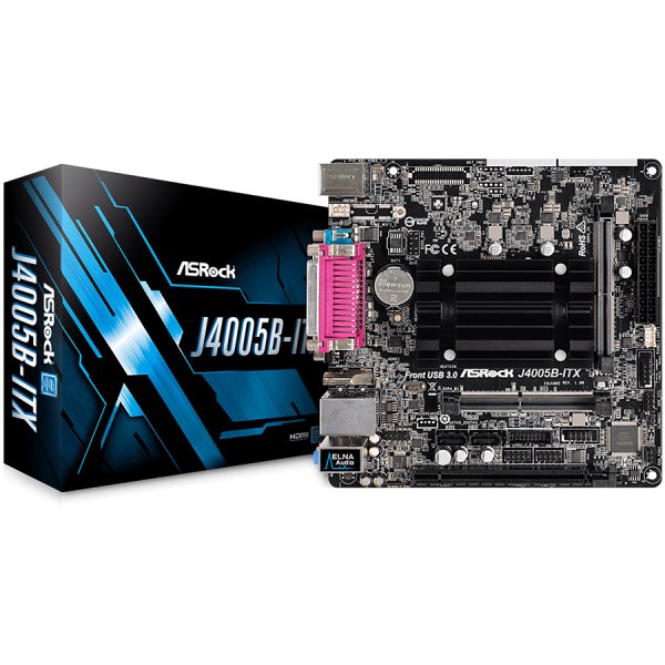 Дънна платка с процесор ASRock J4005B-ITX