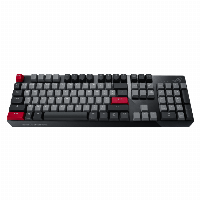 Геймърска механична клавиатура ASUS ROG Strix Scope PBT - CHERRY MX Red Switches + PBT Капачки