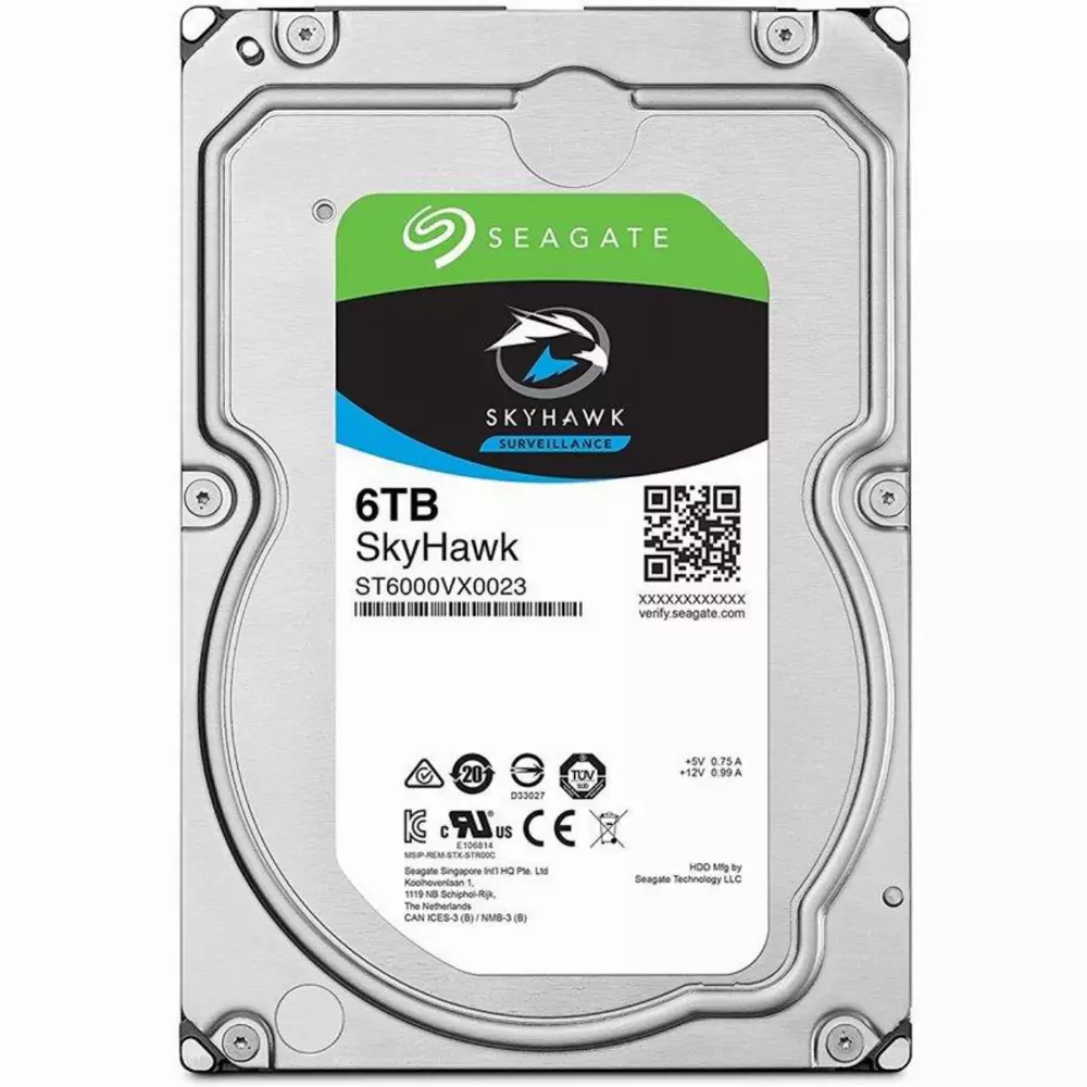 Хард диск SEAGATE SkyHawk 6TB 256MB Cache SATA 6.0Gb/s - ST6000VX001