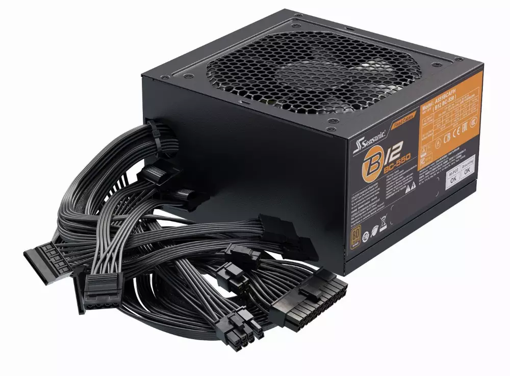Захранване Seasonic B12 BC-550 (550W) 80+ Bronze PSU