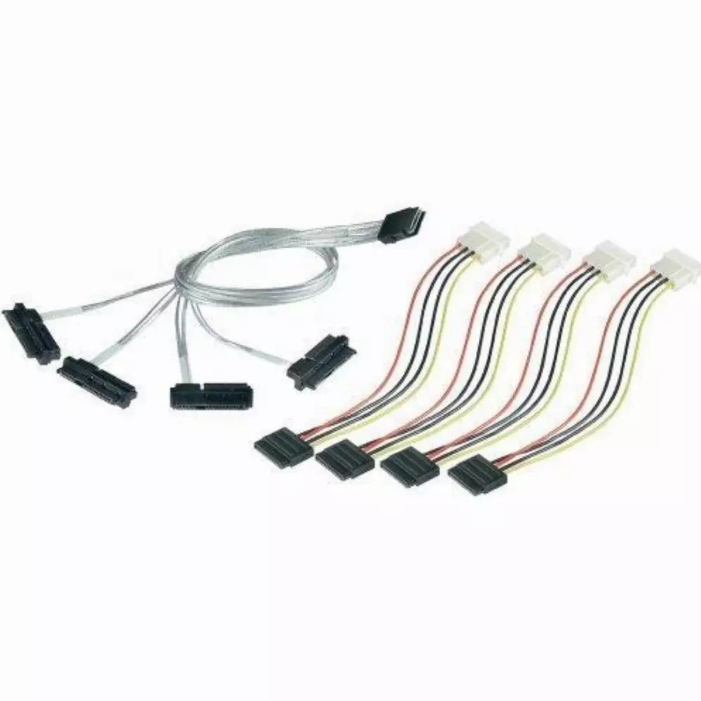 Интерфейсен кабел Adaptec 2232000-R ACK -I-mSASx4-4SATAx1-SB-0.7m
