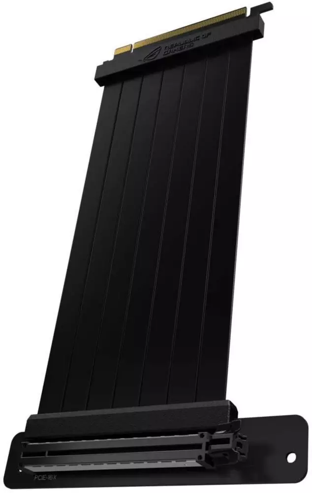 Универсален брекет и кабел ASUS ROG Strix RS200, за вертикален монтаж на видео карта 
