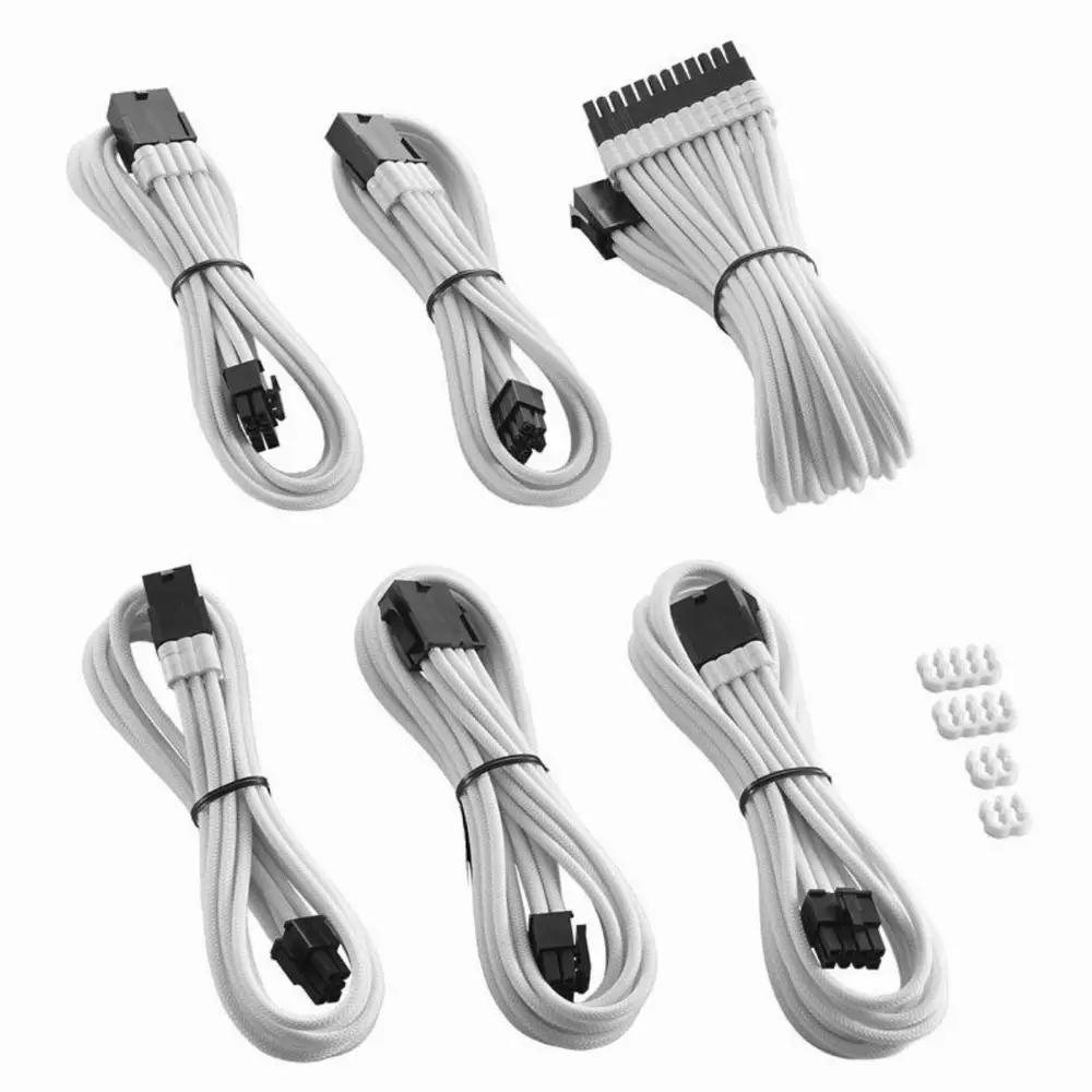 Комплект оплетени кабели CableMod PRO ModMesh White