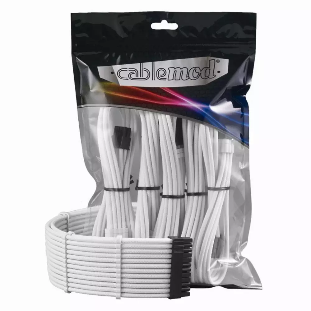 Комплект оплетени кабели CableMod PRO ModMesh White