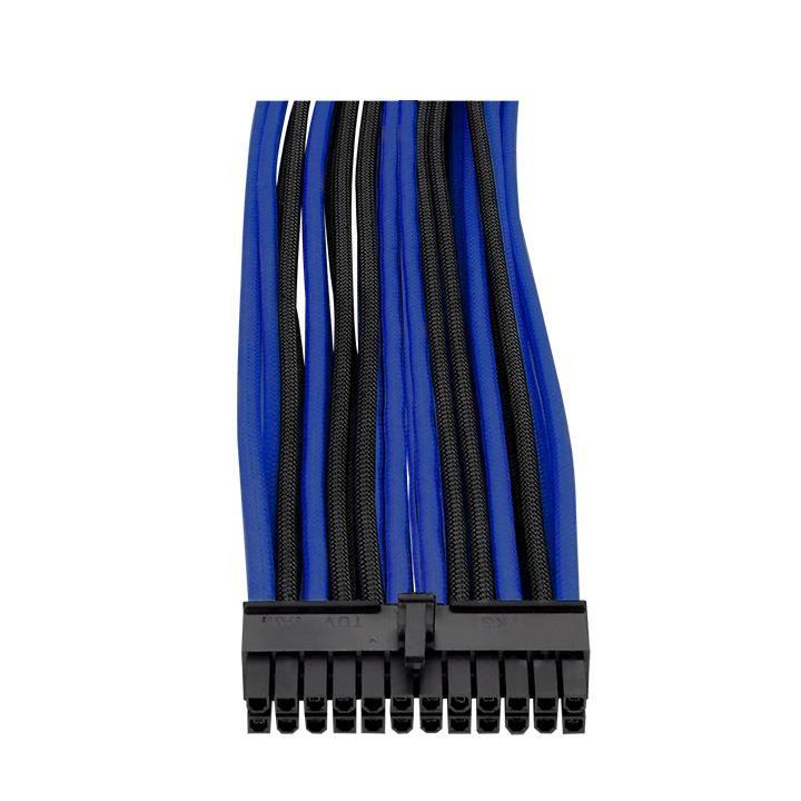 Комплект оплетени кабели Thermaltake TtMod Black/Blue