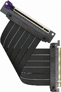 Kабел за вертикален монтаж за видео карта Cooler Master Universal GPU Extender Riser Cable 300mm PCIE 3.0 x16 ver.2
