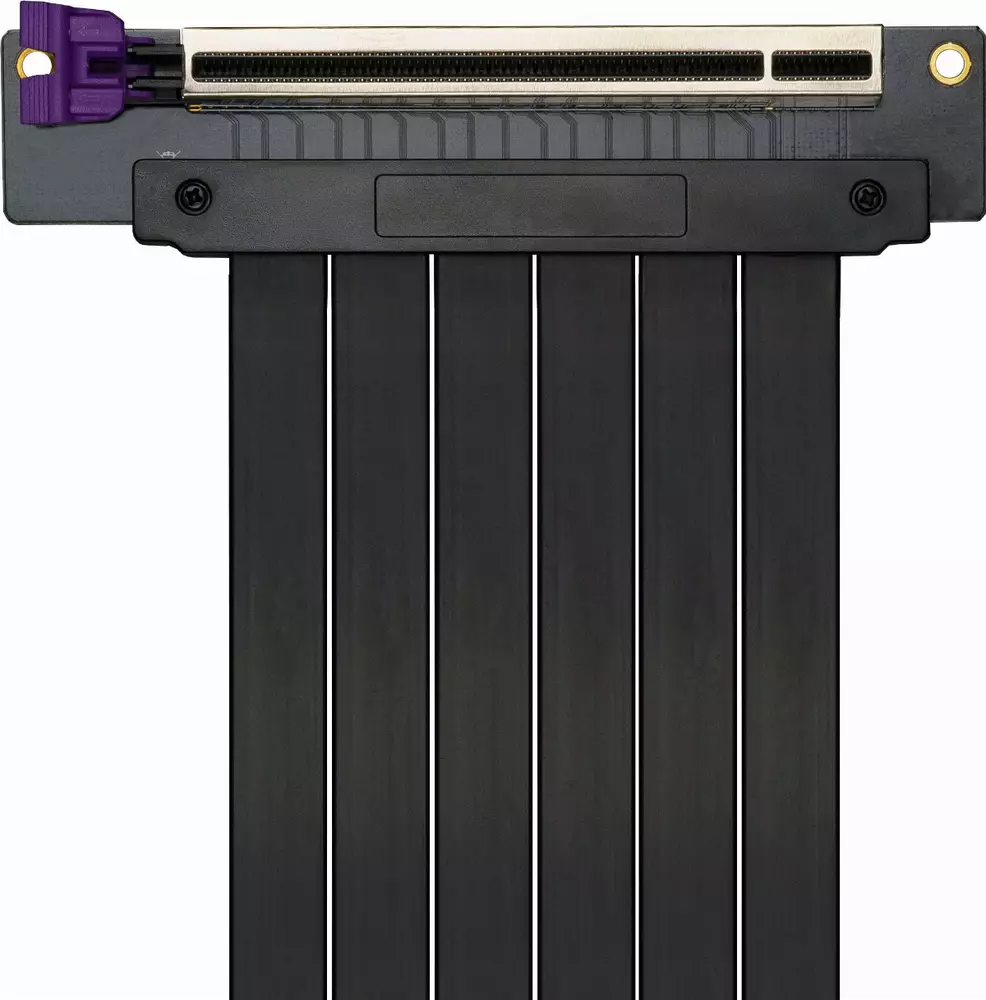 Kабел за вертикален монтаж за видео карта Cooler Master Universal GPU Extender Riser Cable 300mm PCIE 3.0 x16 ver.2