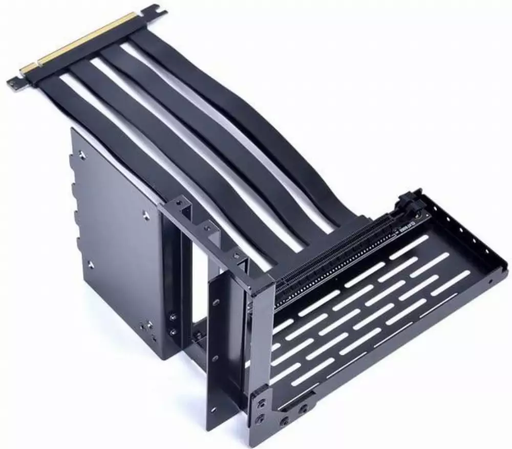 Кабел за вертикален монтаж за видео карта Lian Li LAN2-1X Externder Riser Cable 200mm PCI-E x16 3.0 и бракет за LanCool II