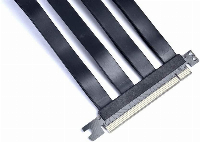 Кабел за вертикален монтаж за видео карта Lian Li LAN2-1X Externder Riser Cable 200mm PCI-E x16 3.0 и бракет за LanCool II