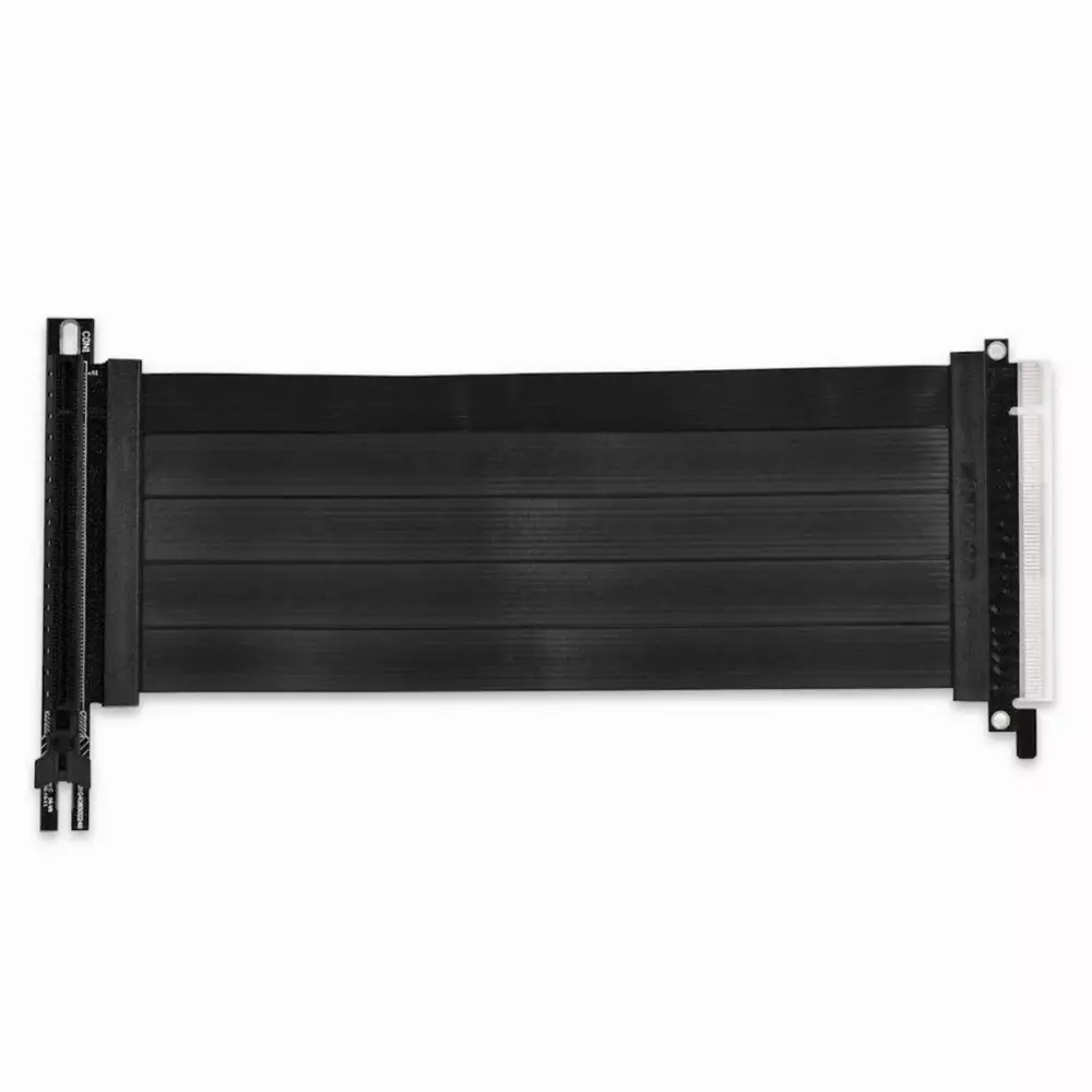 Кабел за вертикален монтаж за видео карта Lian PW-PCI-420 Externder Riser Cable 200mm PCI-E x16 4.0