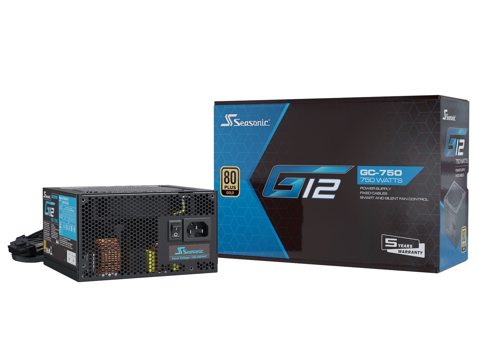 Τροφοδοτικό Seasonic G12 GC-750 (750W) 80+ Gold PSU
