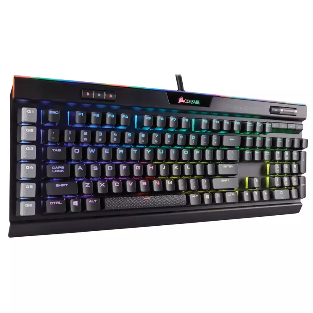 Геймърска механична клавиатура CORSAIR K95 RGB PLATINUM Mechanical Keyboard RGB