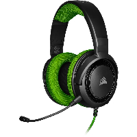 Геймърски слушалки Corsair HS35 STEREO Gaming Headset Green