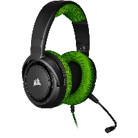 Геймърски слушалки Corsair HS35 STEREO Gaming Headset Green