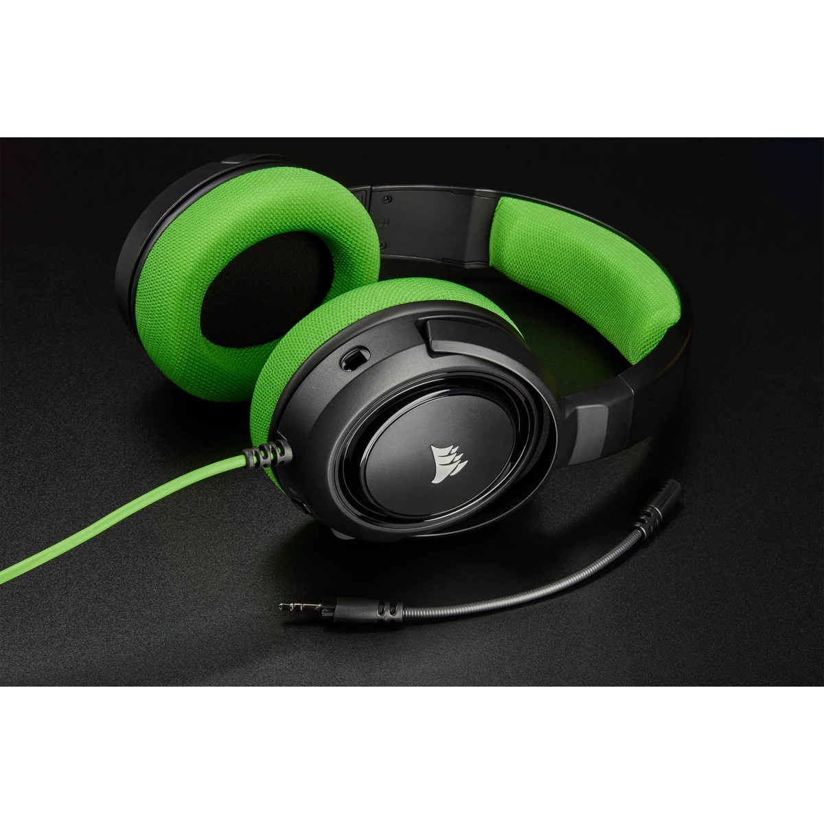 Геймърски слушалки Corsair HS35 STEREO Gaming Headset Green