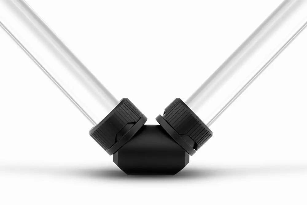 Фитинг EK-Quantum Torque Static FF 90&deg; - Black