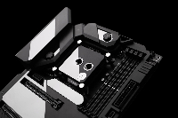 Воден блок за процесор EK-Quantum Velocity Strike RGB - Black Nickel + Black