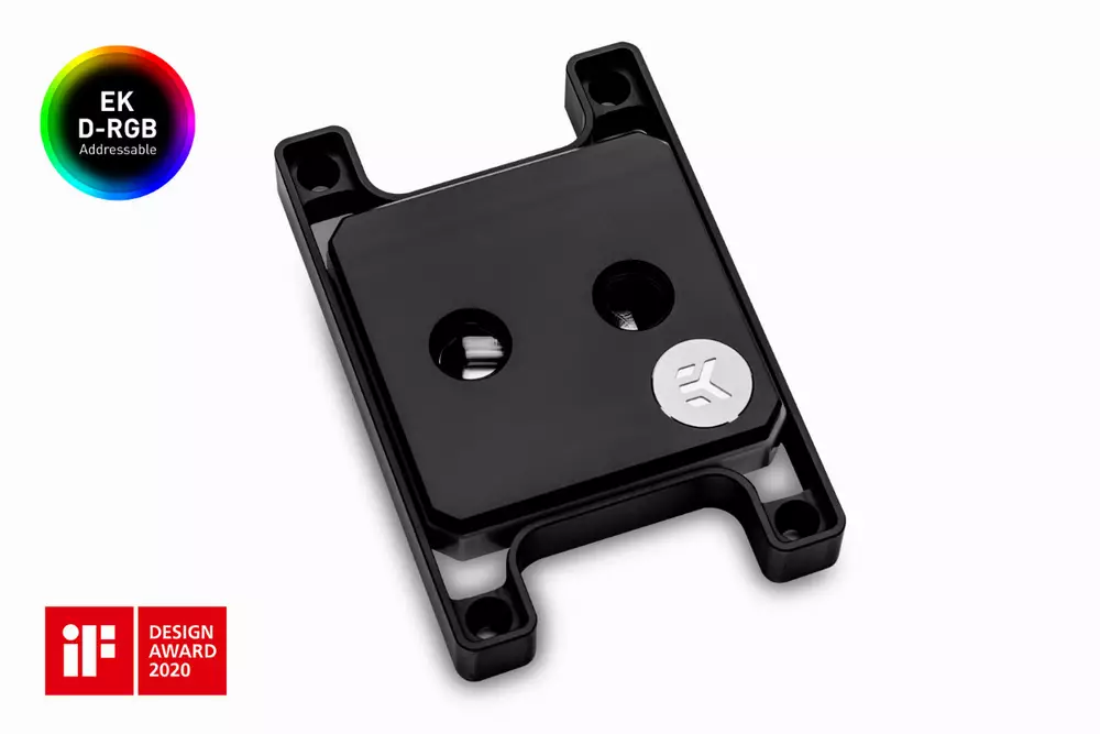Воден блок за процесор EK-Quantum Magnitude D-RGB - AM4 Nickel + Acetal