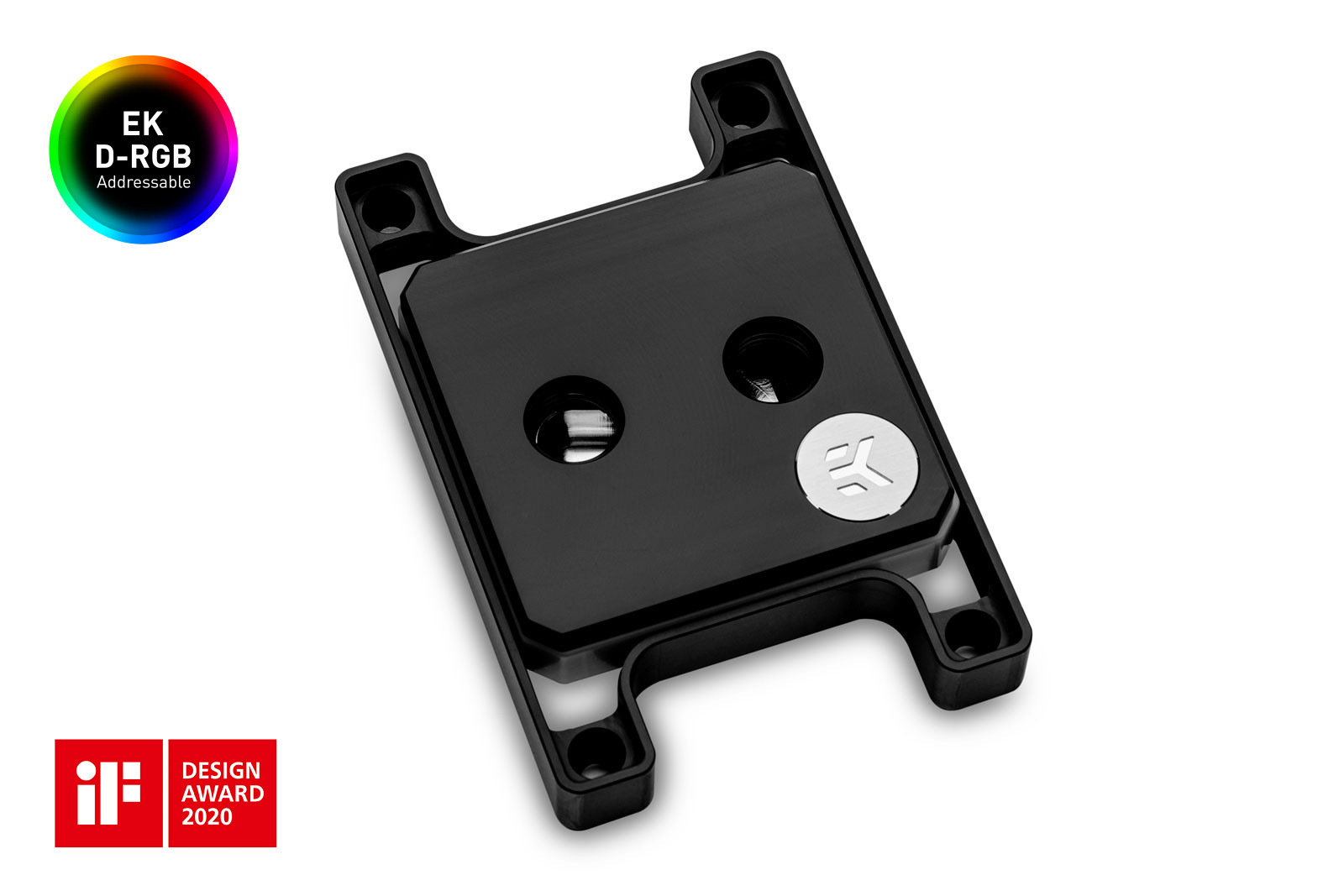 Воден блок за процесор EK-Quantum Magnitude D-RGB - AM4 Nickel + Acetal