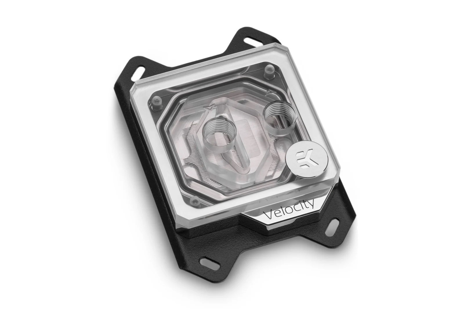 Воден блок за процесор EK-Quantum Velocity RGB - AMD Nickel + Plexi, CPU water block for AMD AM4