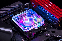 Воден блок за процесор EK-Quantum Velocity D-RGB - AMD Nickel + Plexi