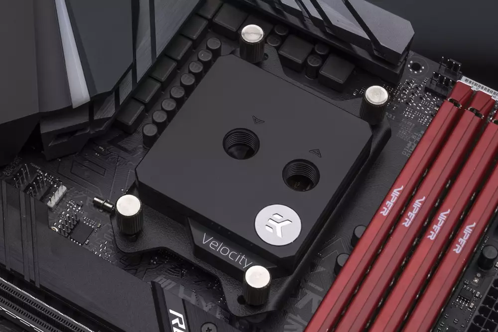 Воден блок за процесор EK-Quantum Velocity - AMD Copper + Acetal