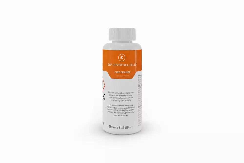 Течност EK-CryoFuel Solid Fire Orange (Conc. 250mL)