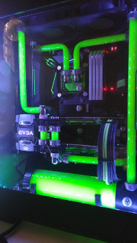 Течност EK-CryoFuel Solid Neon Green (Premix 1000mL)