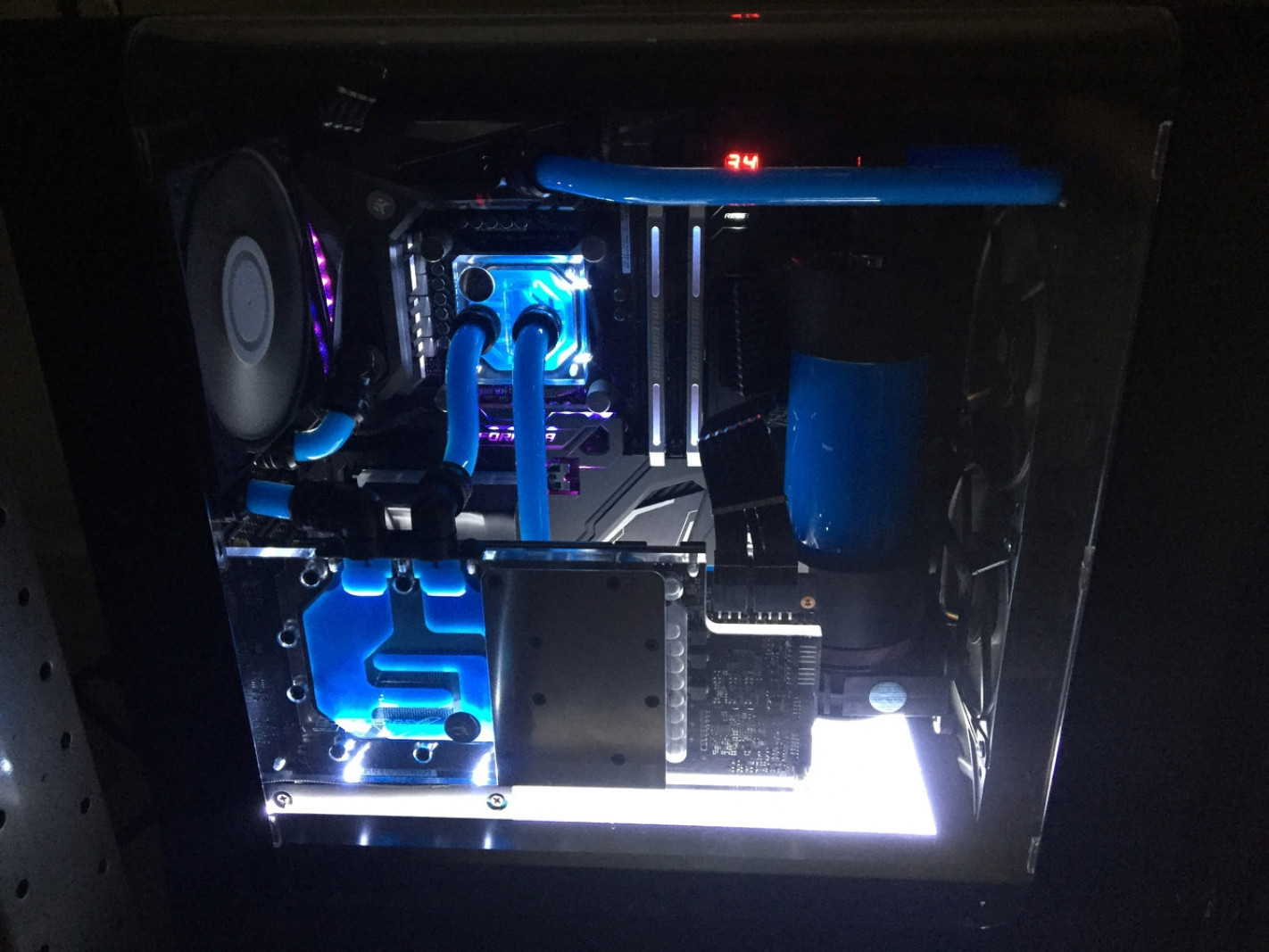Течност EK-CryoFuel Solid Azure Blue (Premix 1000mL)