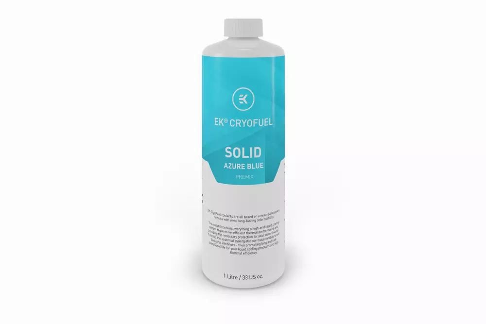 Течност EK-CryoFuel Solid Azure Blue (Premix 1000mL)