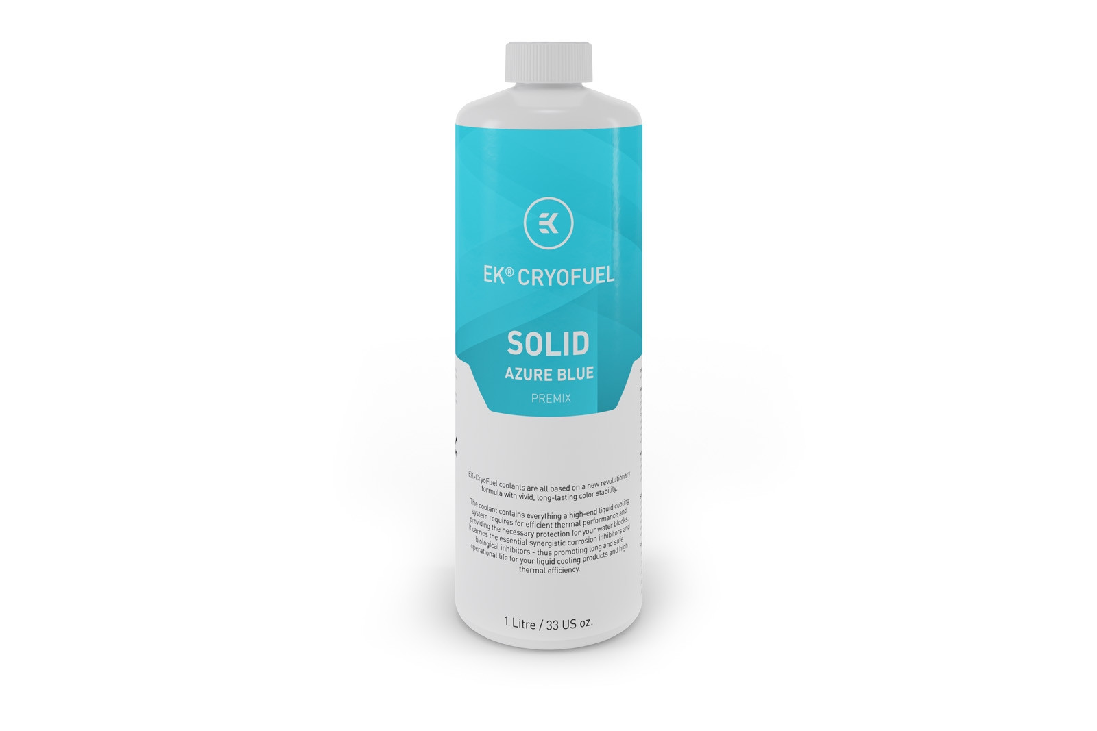 Течност EK-CryoFuel Solid Azure Blue (Premix 1000mL)